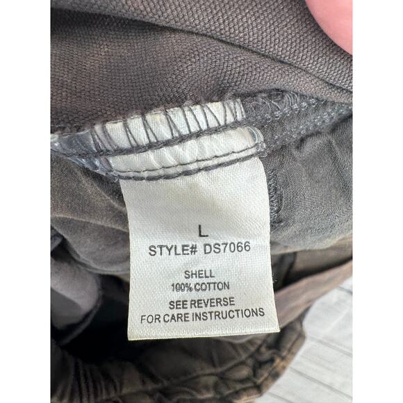 Oli & Hali Mineral Washed High Waist Pleated Barrel Pants Womens L Brown - Picture 13 of 14